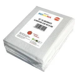 Absorbante alimentare albe, dimensiuni 90x150 mm, set 100 bucati Absorbante alimentare albe, dimensiuni 90x150 mm, set 100 bucati