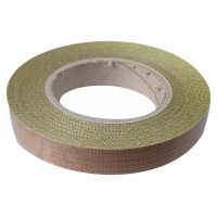 Banda teflon, tesatura teflonata fibra sticla, latime 20 mm, lungime 10 cm, autoadeziva, pentru masina de vidat/lipit