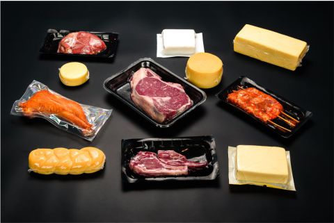 Pungi vidat gofrate cascaval si carne