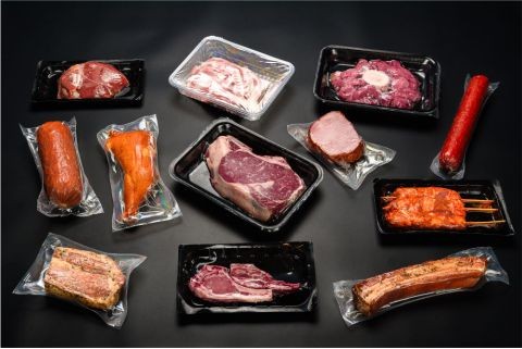 Pungi vidat gofrate cascaval si carne