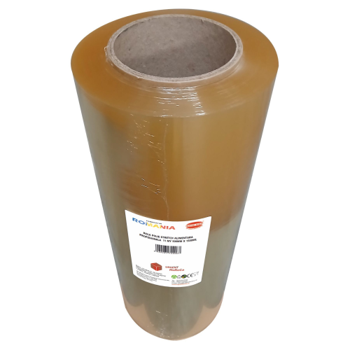 Folie stretch alimentara profesionala, grosime 11 microni, rola de 500mm x 1500ml