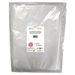 Pungi vidat gofrate, 300x400 mm, grosime 85 microni, transparente, ideale preparare sau depozitare Sous Vide, set 25 bucati