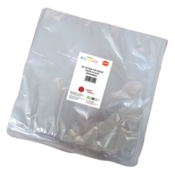 Pungi vidat/vacuum netede, pentru masini de vidat cu camera, 250X250 mm, grosime 65 microni, transparente, set 100 bucati