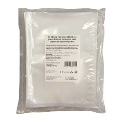 Pungi vidat gofrate, 200x250 mm, grosime 85 microni, transparente, ideale preparare sau depozitare Sous Vide, set 100 bucati