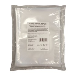 Pungi vidat gofrate, 250x300 mm, grosime 85 microni, transparente, ideale preparare sau depozitare Sous Vide, set 50 bucati