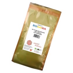 Pungi vidat/vacuum netede, pentru masini de vidat cu camera, metalizate, aurii, 170x300 mm, grosime 70 microni, transparente set 100 bucati