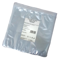 Pungi vidat/vacuum netede, pentru masini de vidat cu camera, 250X250 mm, grosime 65 microni, transparente, set 100 bucati