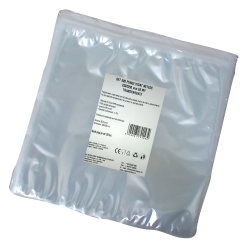 Pungi vidat/vacuum netede, pentru masini de vidat cu camera, 250X250 mm, grosime 65 microni, transparente, set 500 bucati