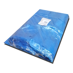 Saci naveta alimentari, Blue LDPE, grosime 30 microni (700+2X150)X700 mm, set 1000 bucati