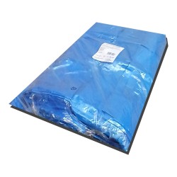 Saci naveta alimentari, Blue LDPE, grosime 30 microni (700+2X150)X700 mm, set 500 bucati